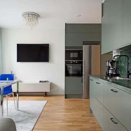 Modern Elegance I Hagastaden Apartment Stockholm Exterior foto