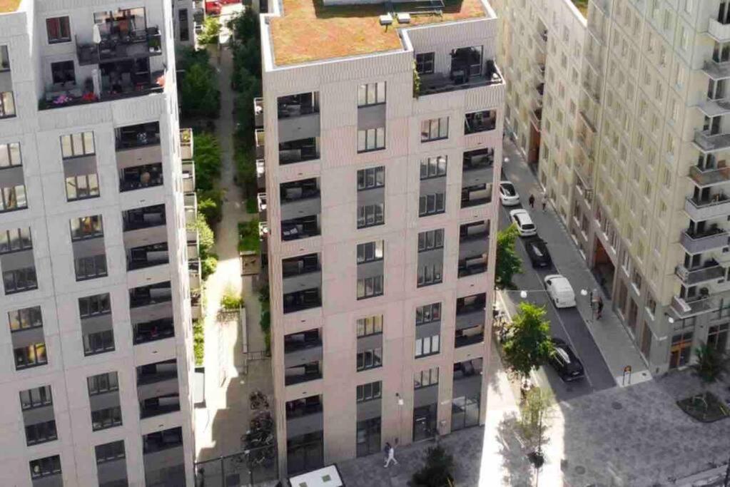Modern Elegance I Hagastaden Apartment Stockholm Exterior foto
