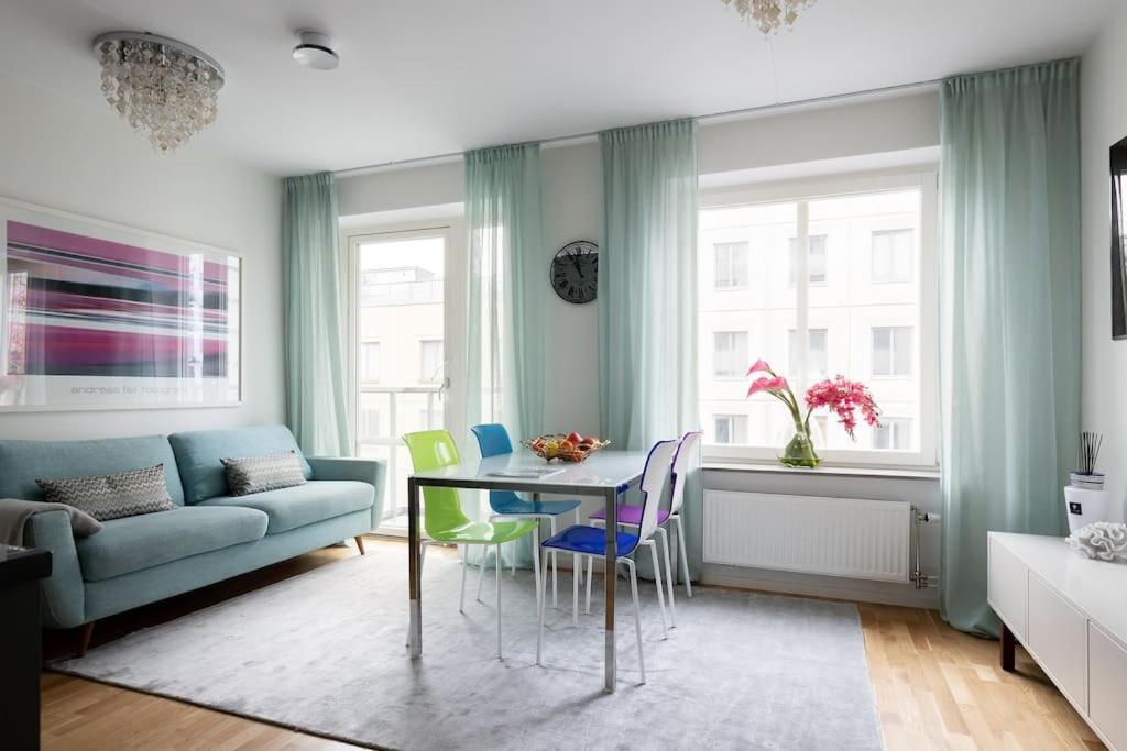 Modern Elegance I Hagastaden Apartment Stockholm Exterior foto