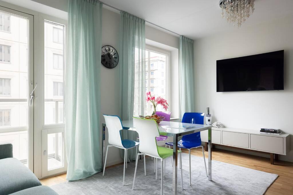 Modern Elegance I Hagastaden Apartment Stockholm Exterior foto